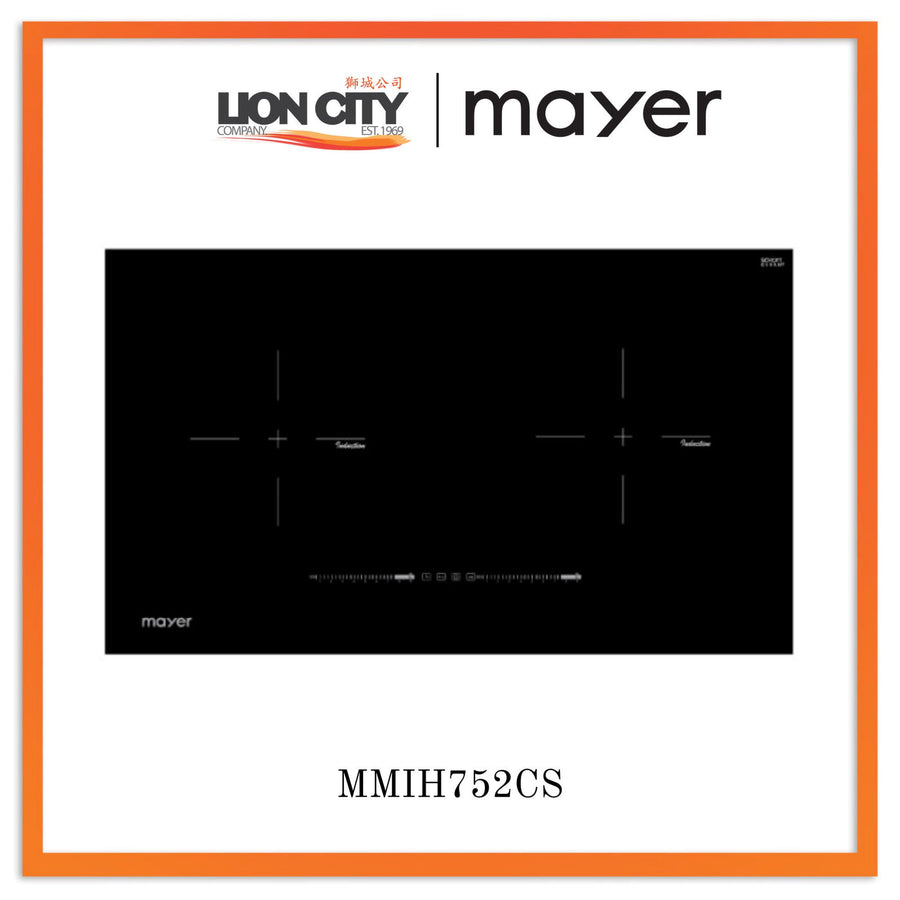 Mayer 75cm 2 Zone Induction Hob with Slider MMIH752CS
