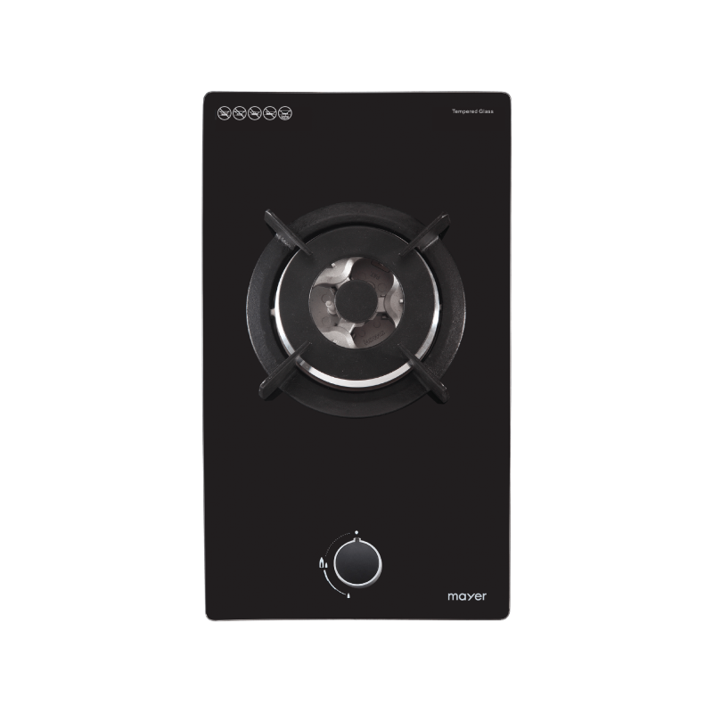 Mayer 30 cm Domino Gas Hob 1 Burner MMGH310H