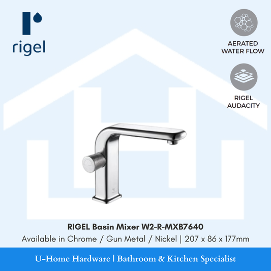 Rigel MXB7640 Basin Mixer - Chrome