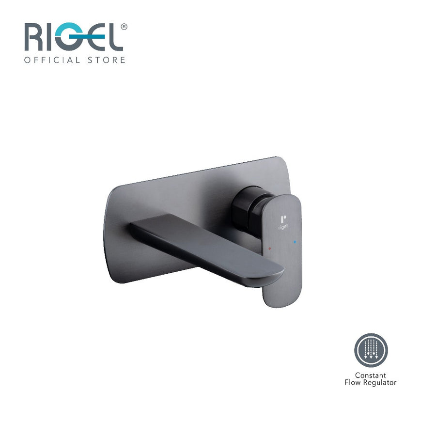 Rigel W2-R-MXBW591702-GUN Basin Mixer - Gun Metal