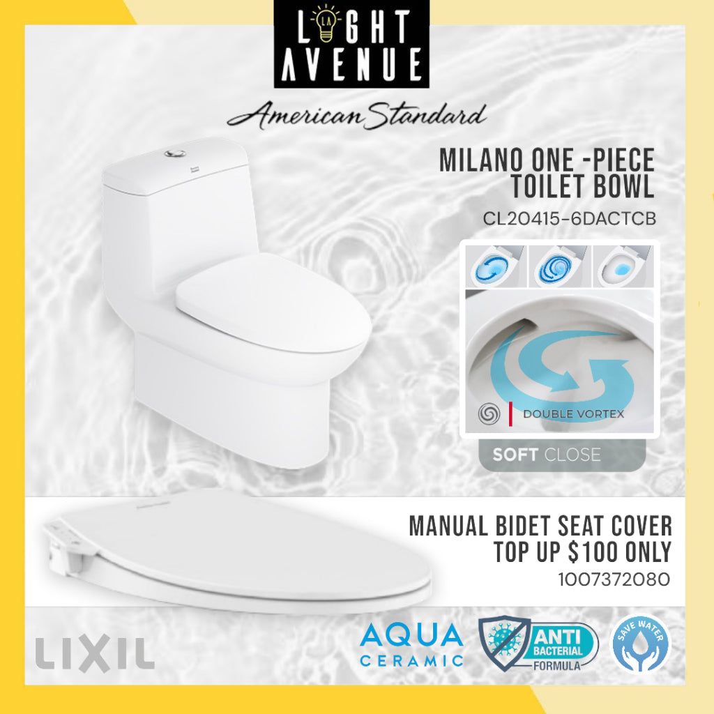 American Standard CL20415 Milano One Piece WC