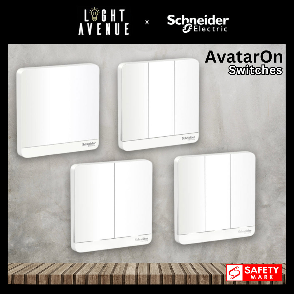 Schneider Electric AvatarOn Switch (White)