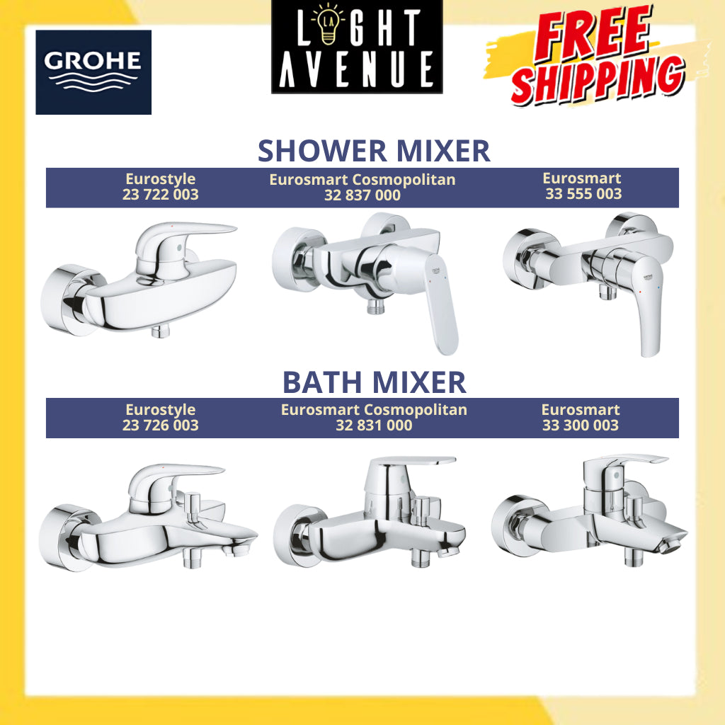 Grohe 333 00 003 Eurosmart Bath / Shower Mixer