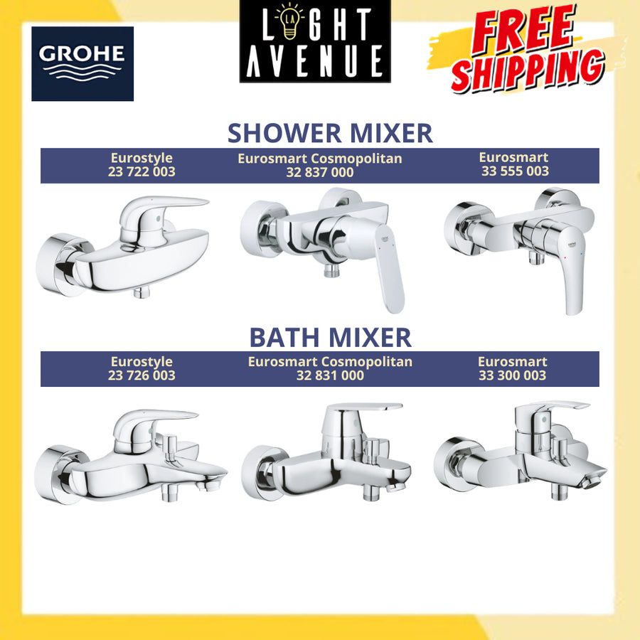 Grohe 237 26 003 Eurostyle Bath / Shower Mixer