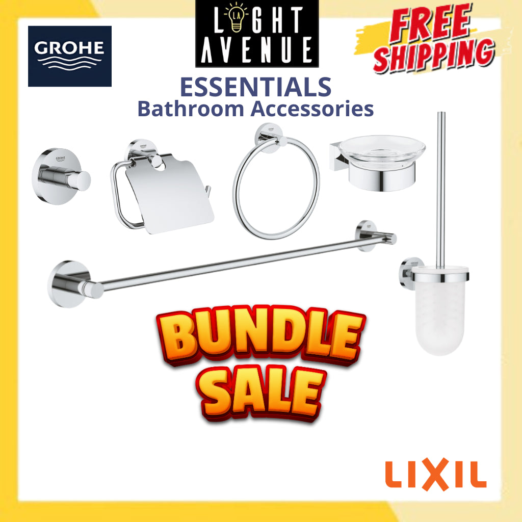 Grohe 40 689 001 Essentials Toilet Paper Holder