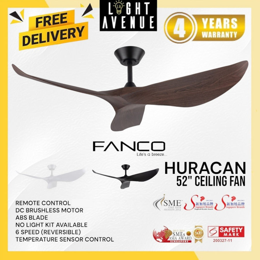Fanco Huracan Ceiling Fan 52"