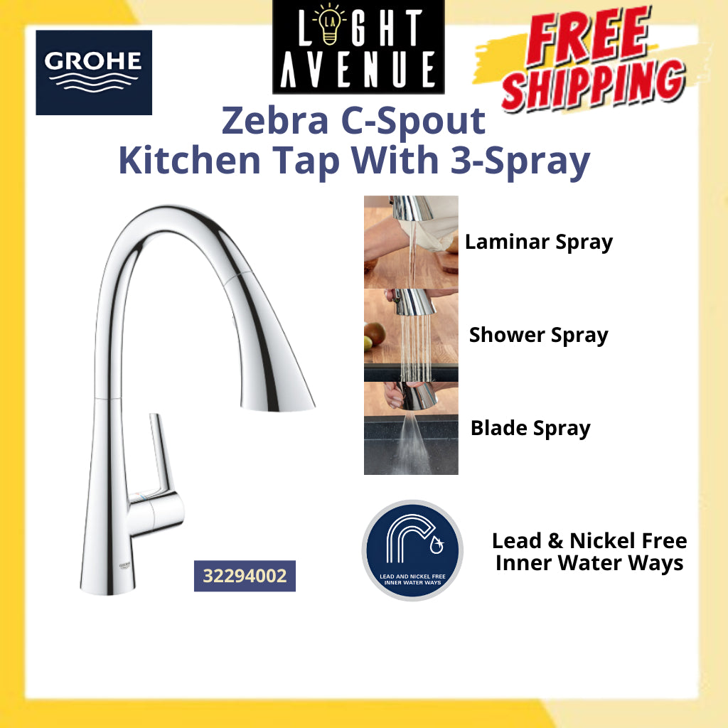 Grohe 32 294 002 Zedra Sink Mixer