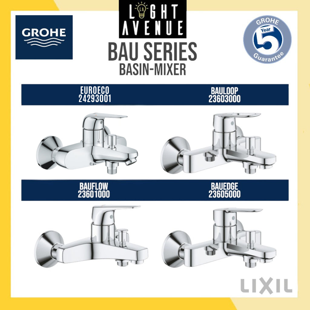 Grohe 236 03 000 BauLoop Bath / Shower mixer