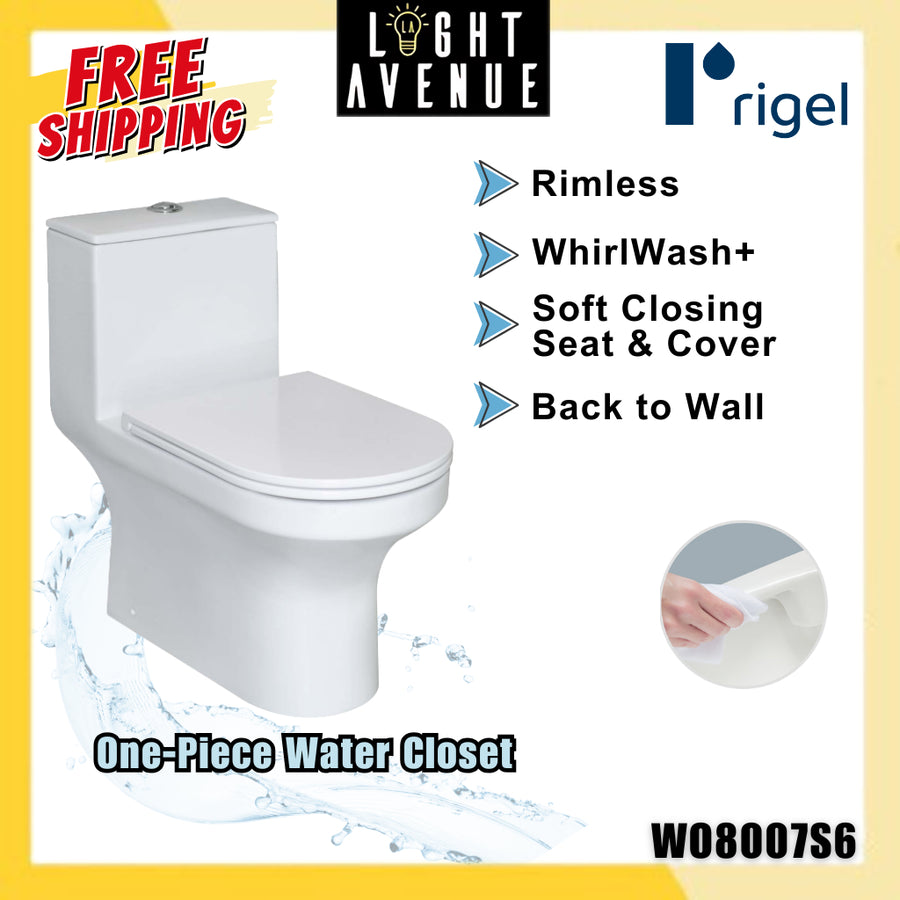 Rigel WO8007S6A One-Piece Water Closet