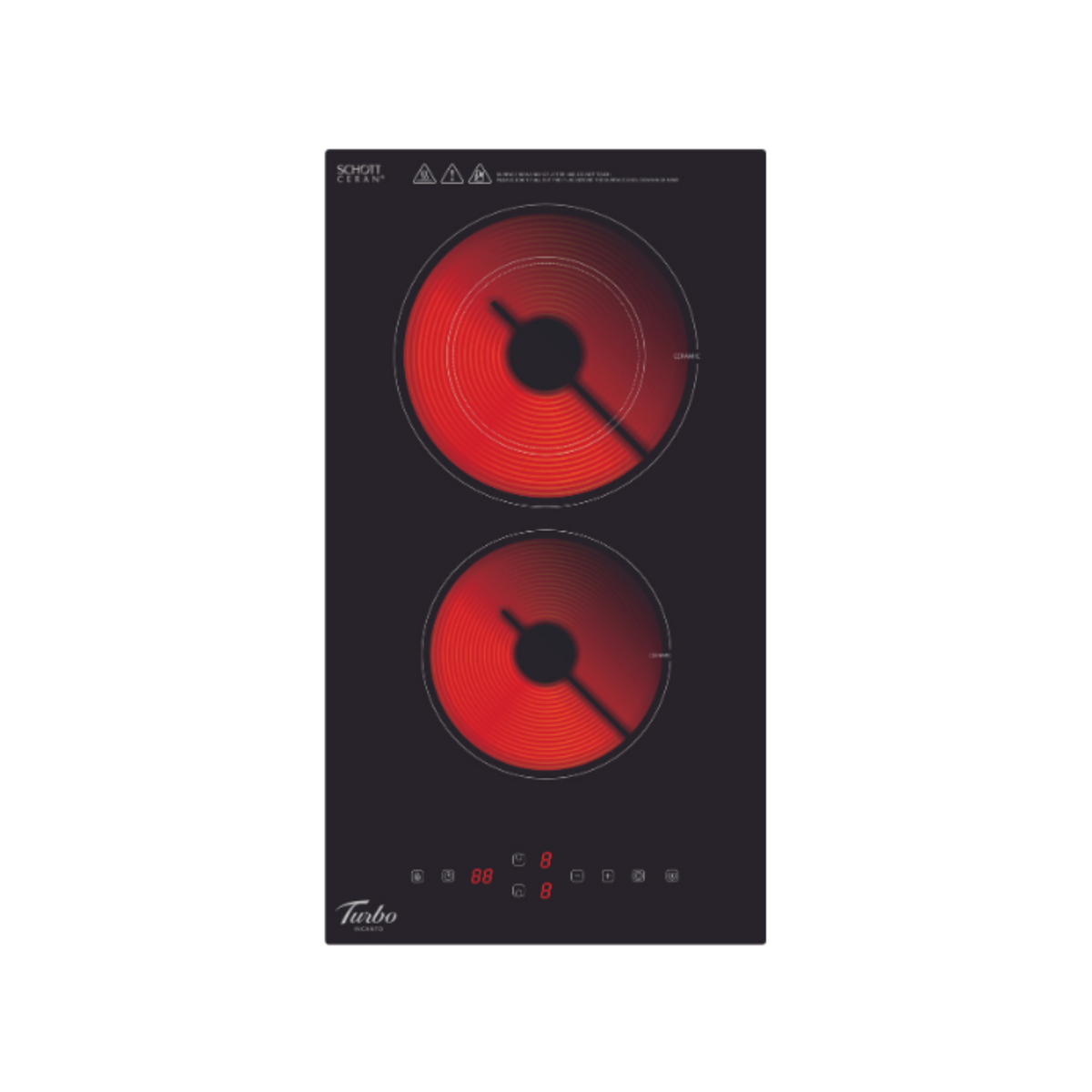 Turbo Italia TIC902 30cm Domino Ceramic Hob